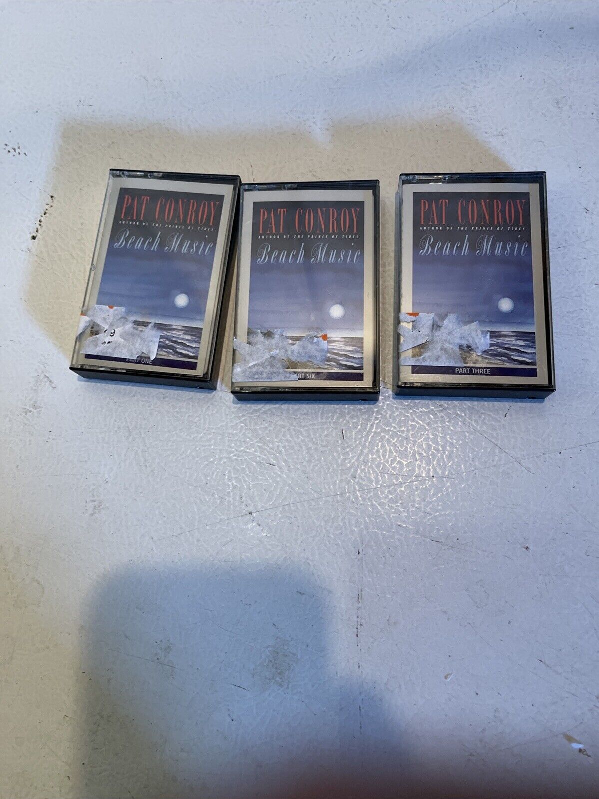Pat Conroy Beach Music Cassette Lot