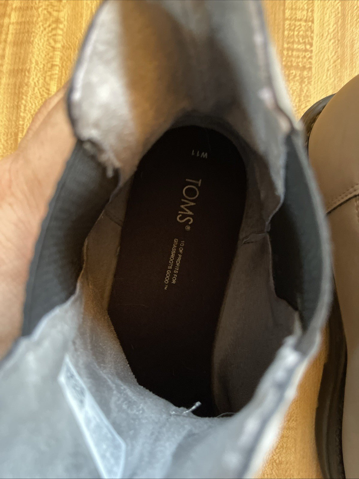 Toms Boots Men’s 11