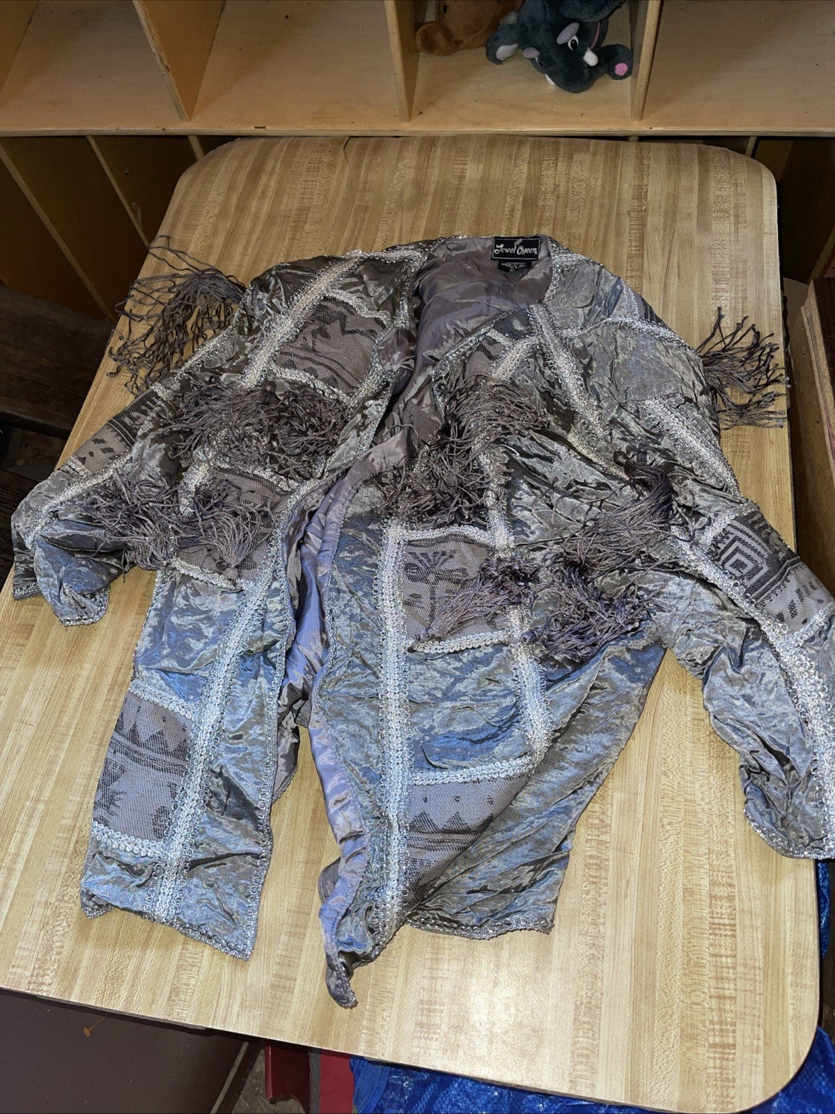 Jewel Queen Rayon Jacket Medium 