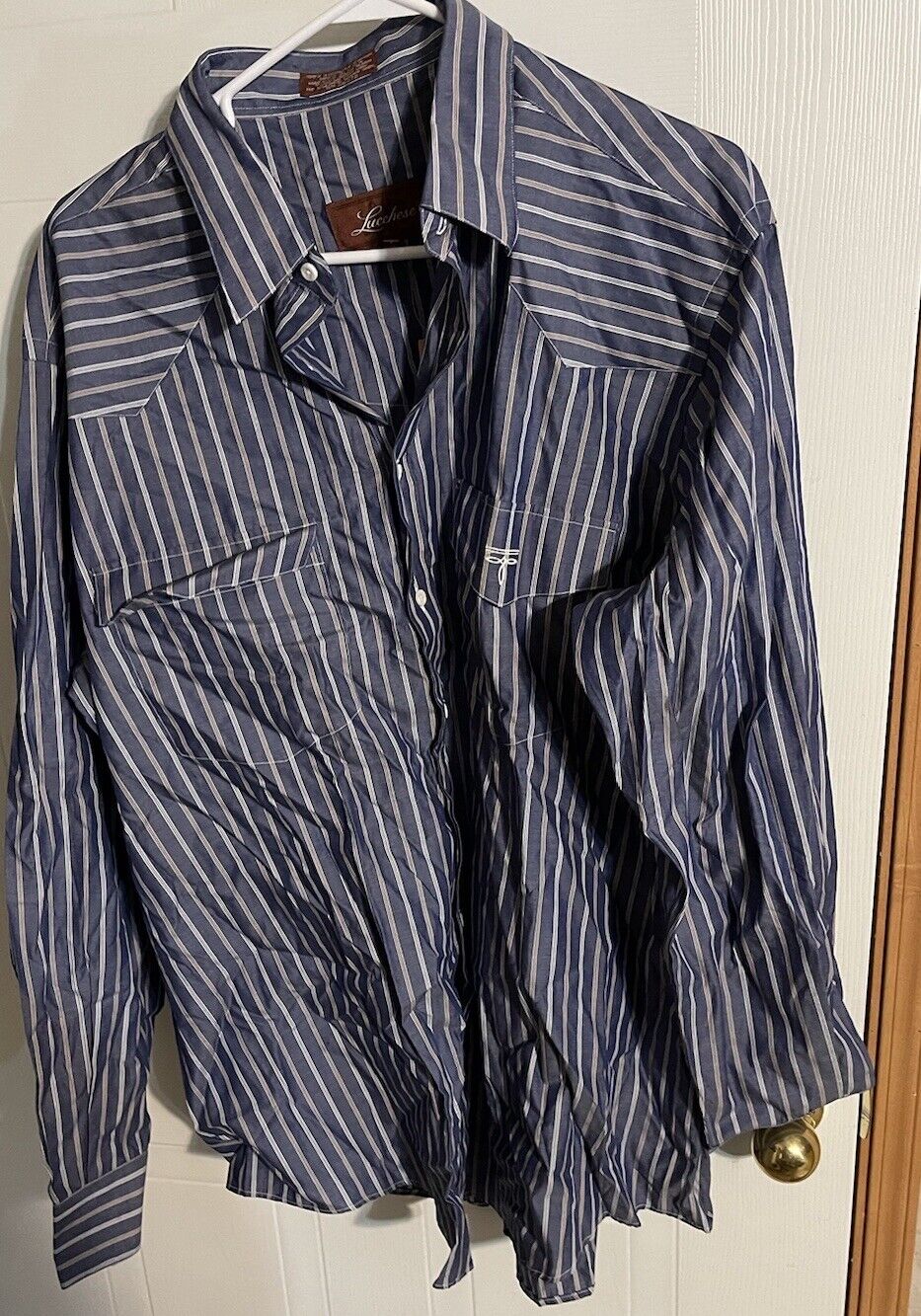 Lucchese Button Up XL NWT 