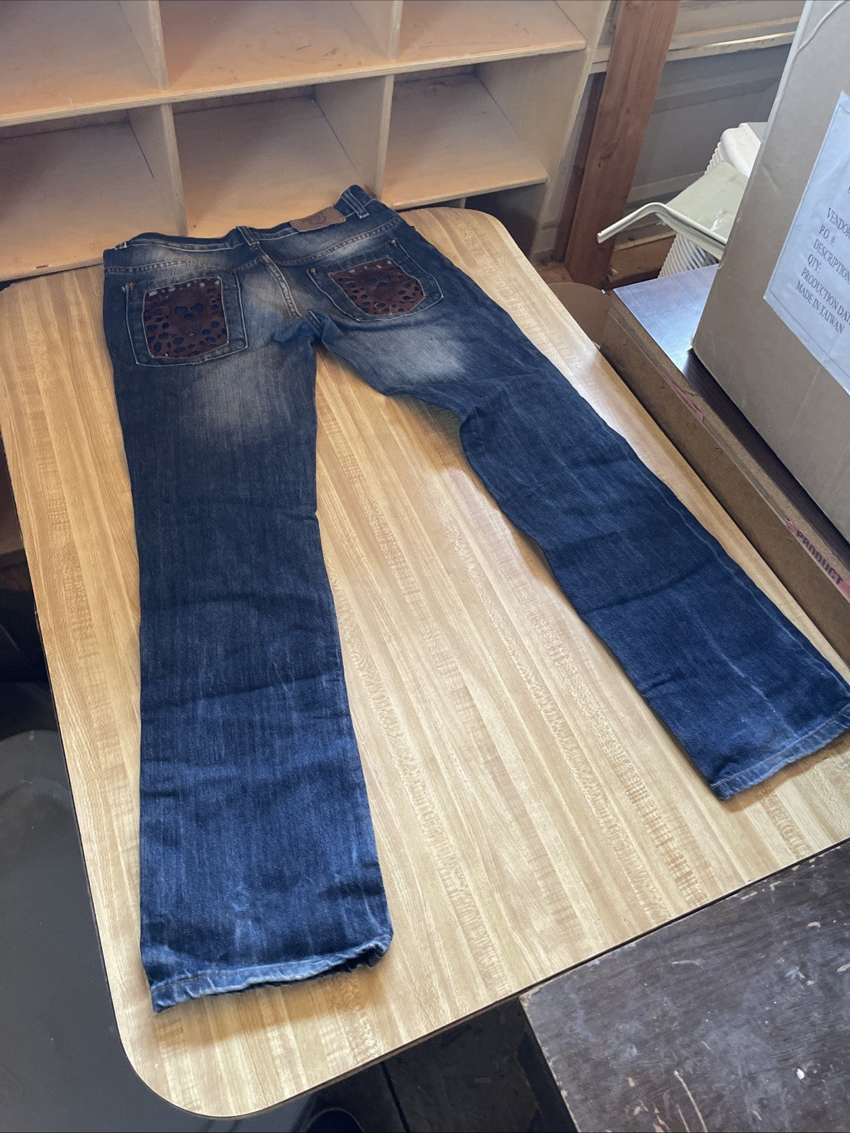 Petit Sexy Street Skull Jeans 30x31 Tag Says 40, But They Are 30