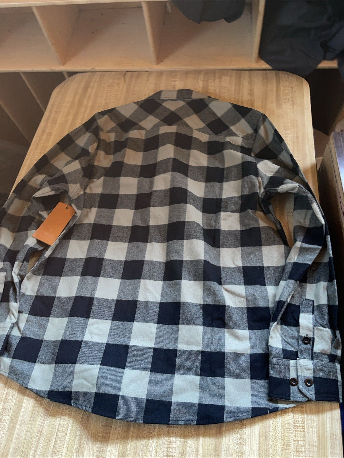 Branded Bills Flannel Large NWT 