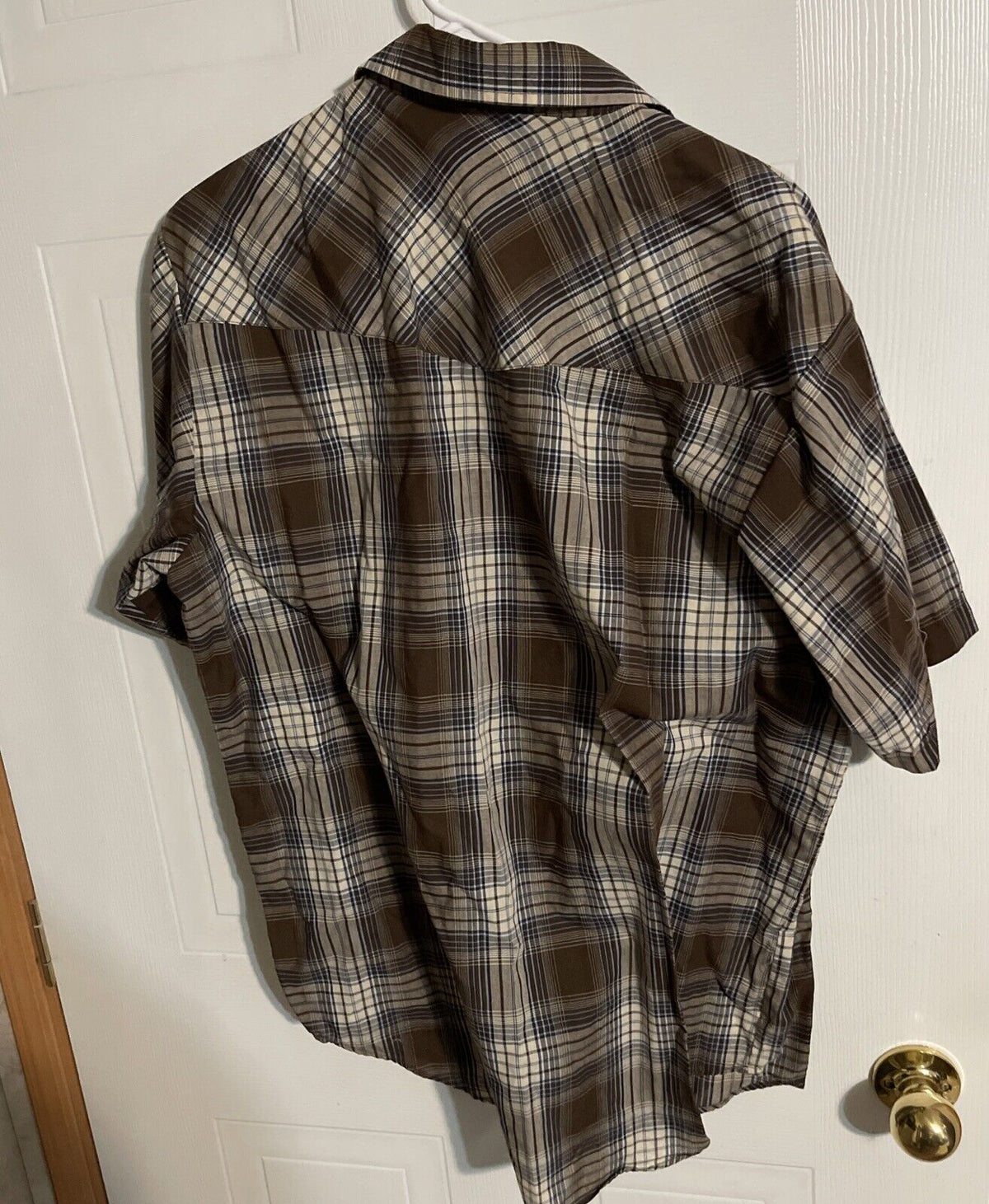 Plains Western Wear Pearl Snap Large 