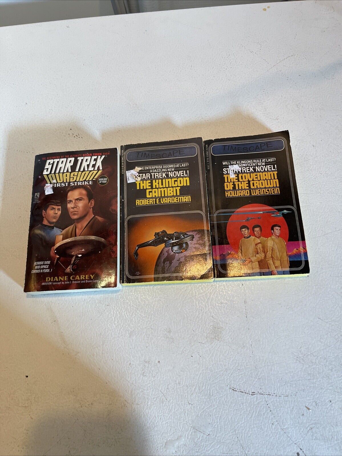 Massive Star Trek Book Lot