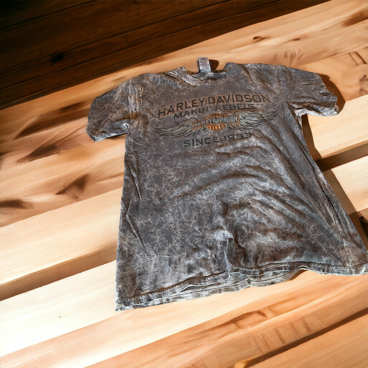 Steel Horse Harley Davidson T Shirt Medium