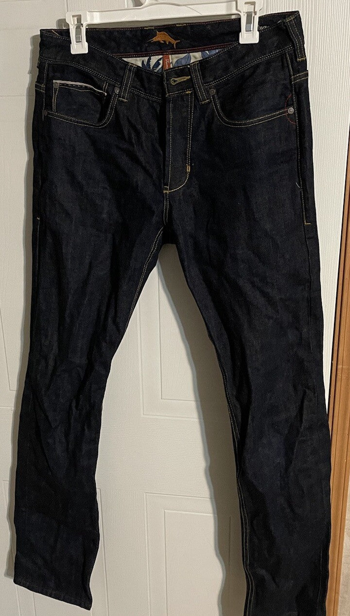 Tommy Bahama Kaihara Denim Maldives Vintage Slim 32x34 Selvedge