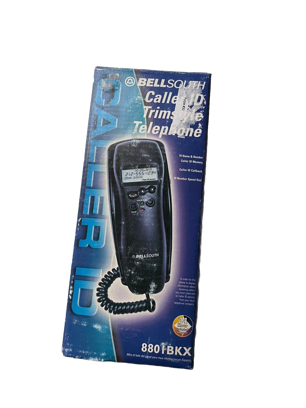 Bellsouth Caller ID Trimstyle Corded Telephone 8801BKX New IN Box