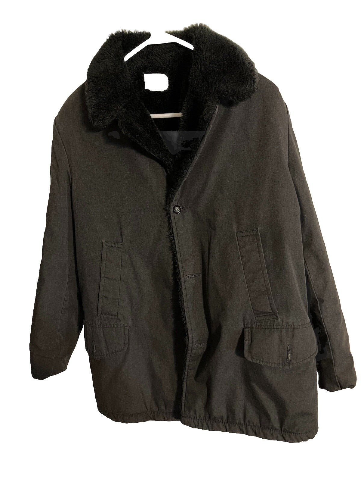 Vintage Mac Murray Sherpa Lined Coat Made In USA