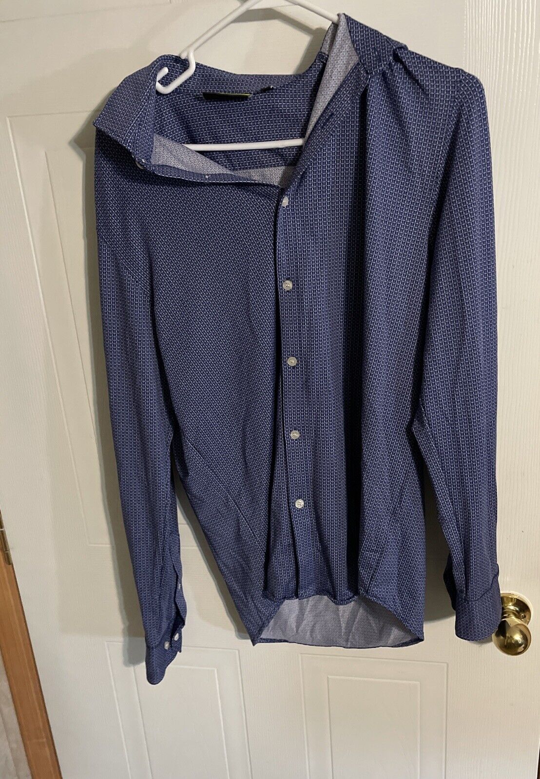 Murano Slim Fit Performance Shirt Large 