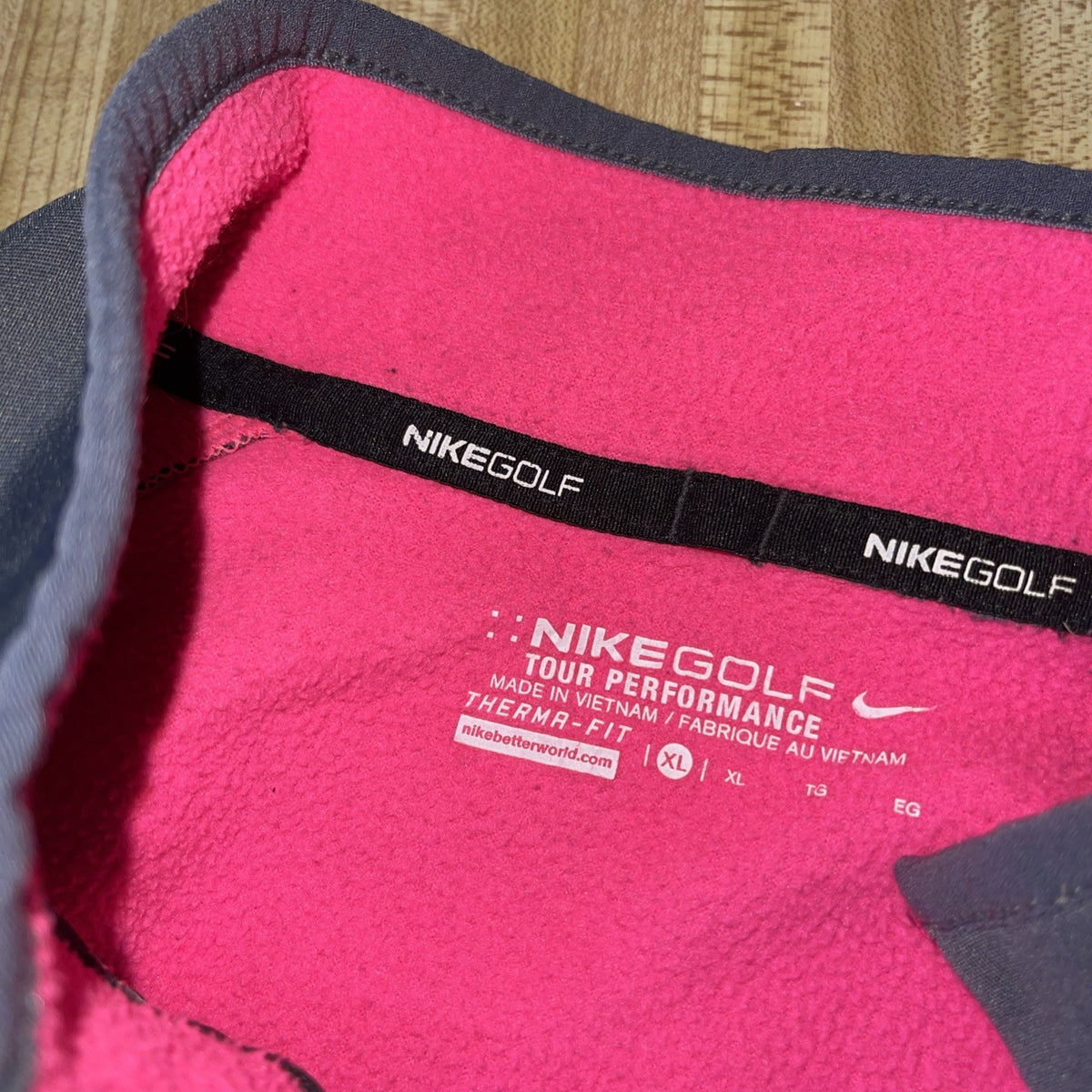 Nike Golf Tour Performance Quarter Zip XL