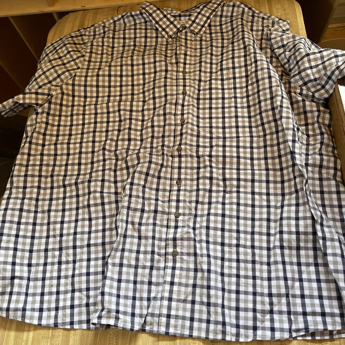 hb button down shirt 4XLT 