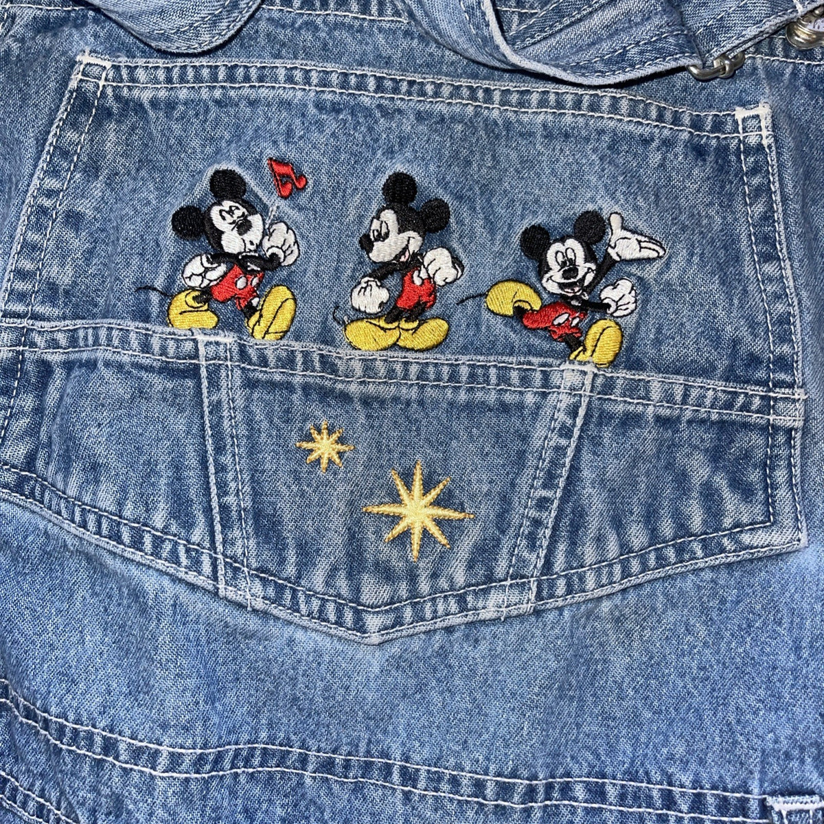 Vintage Mickey Unlimited Overalls XL