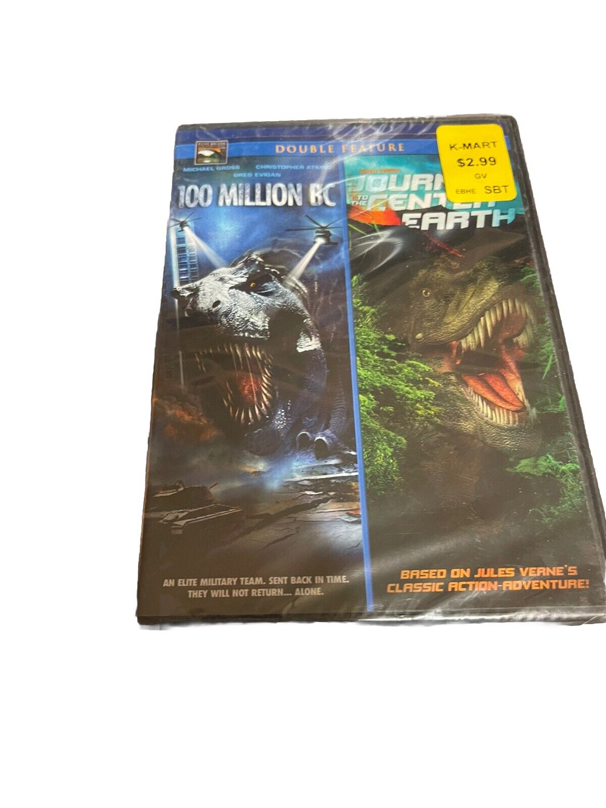 Journey to the Center of the Earth/100 Million B.C. (DVD, 2010)
