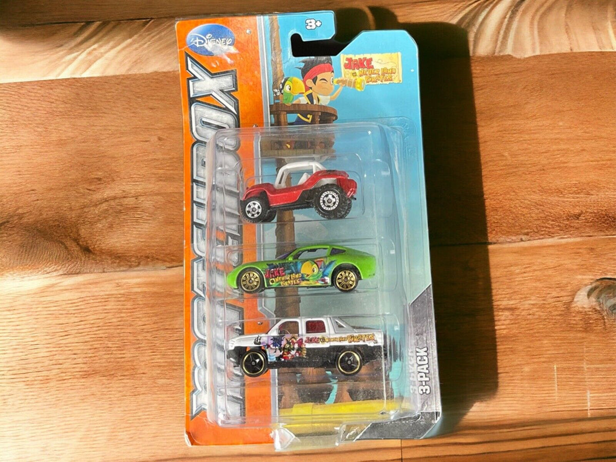 Disney Matchbox Jake And The Never Land Pirates 3 Pack