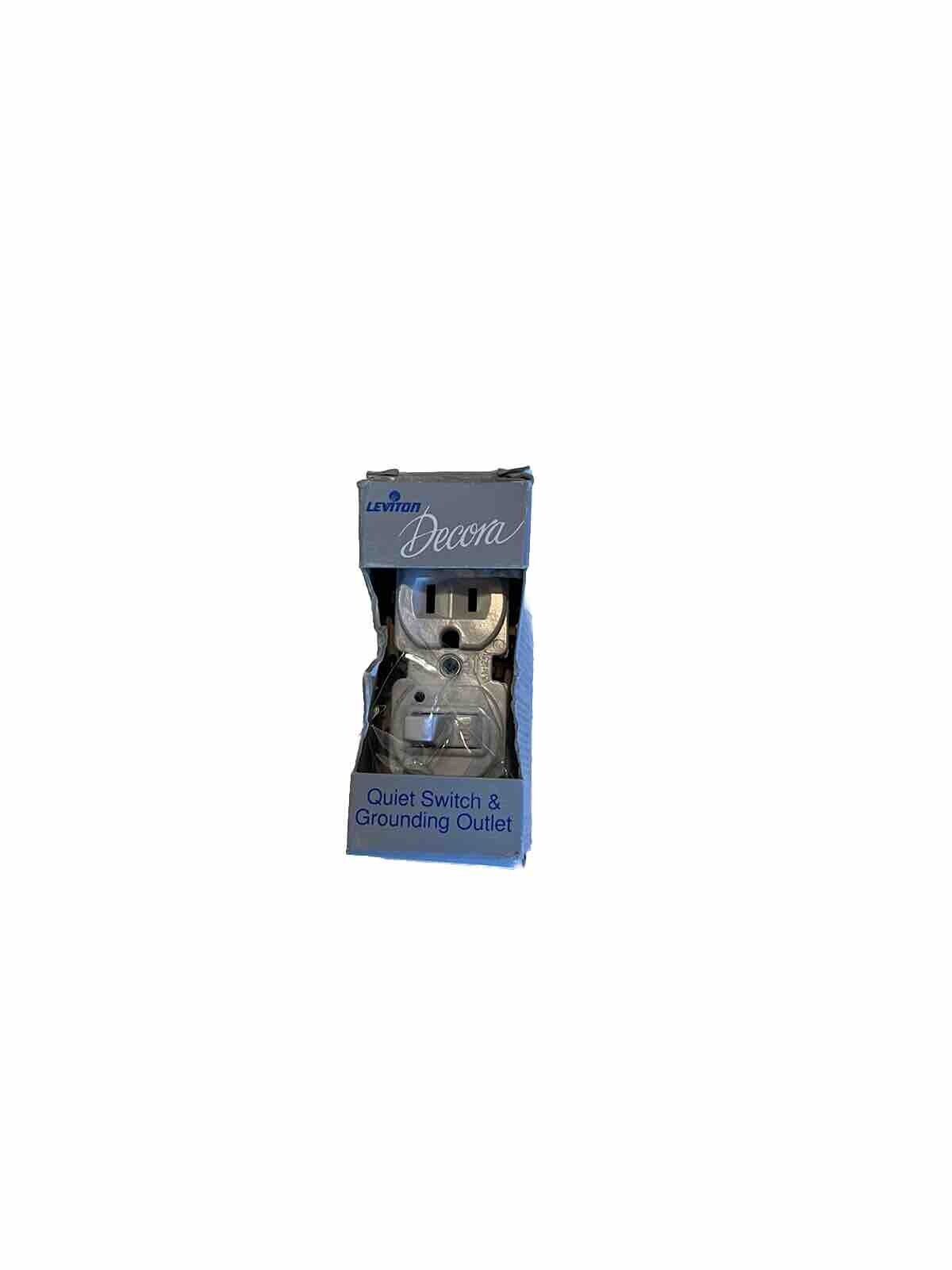 Leviton Quiet Switch & Grounding Outlet 