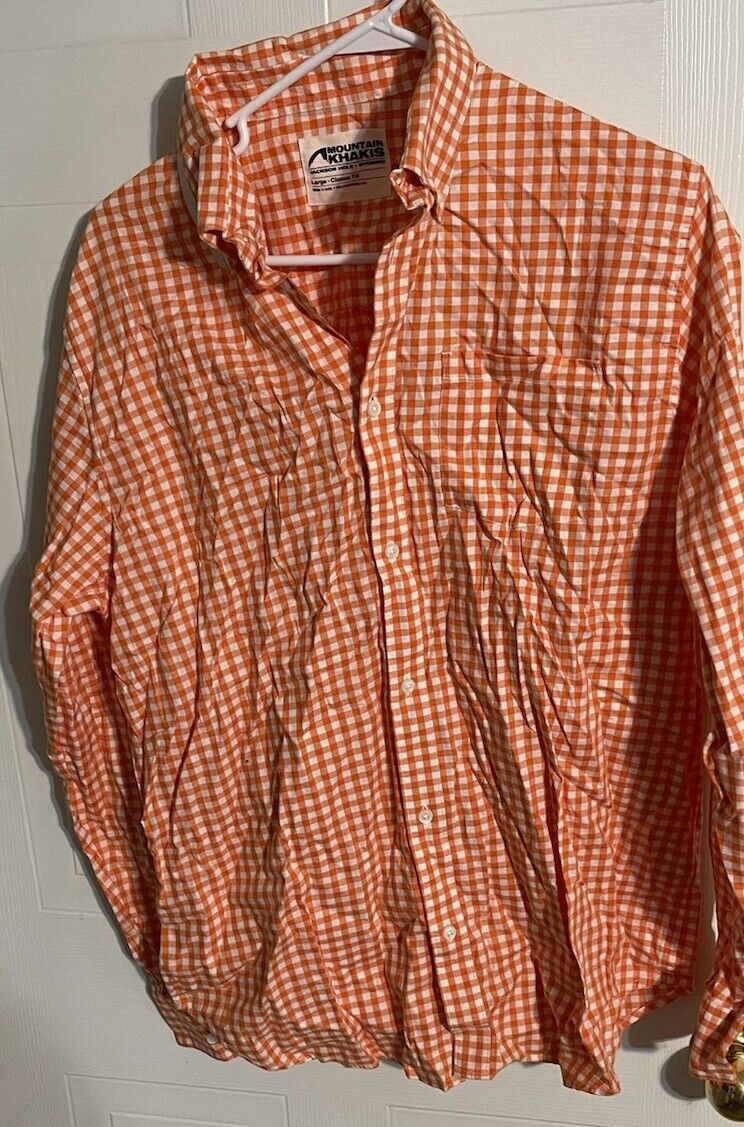 Mountain Khakis Button Down Large 
