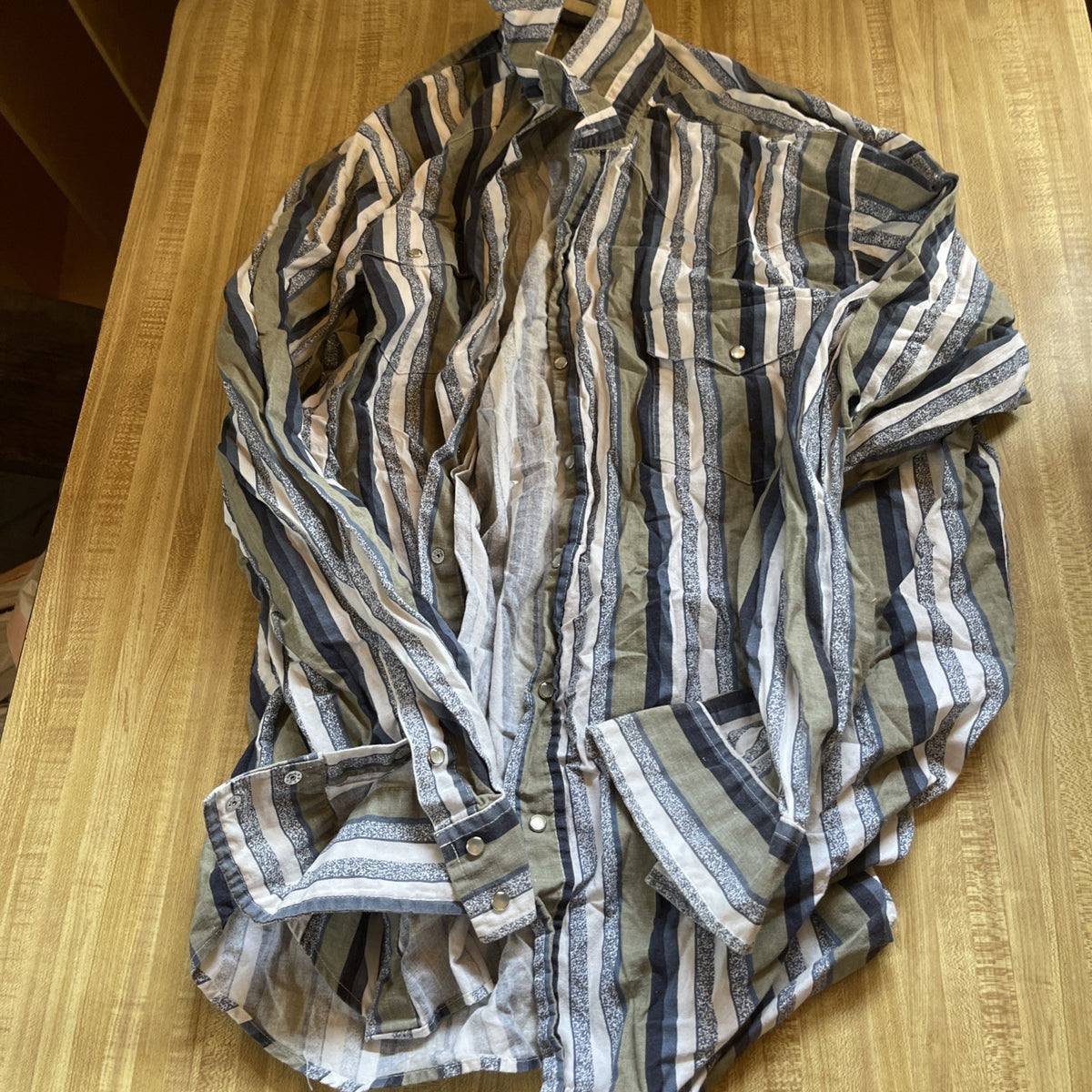 Vintage Cowboy’s Turtle Association Pearl Snap XXL 