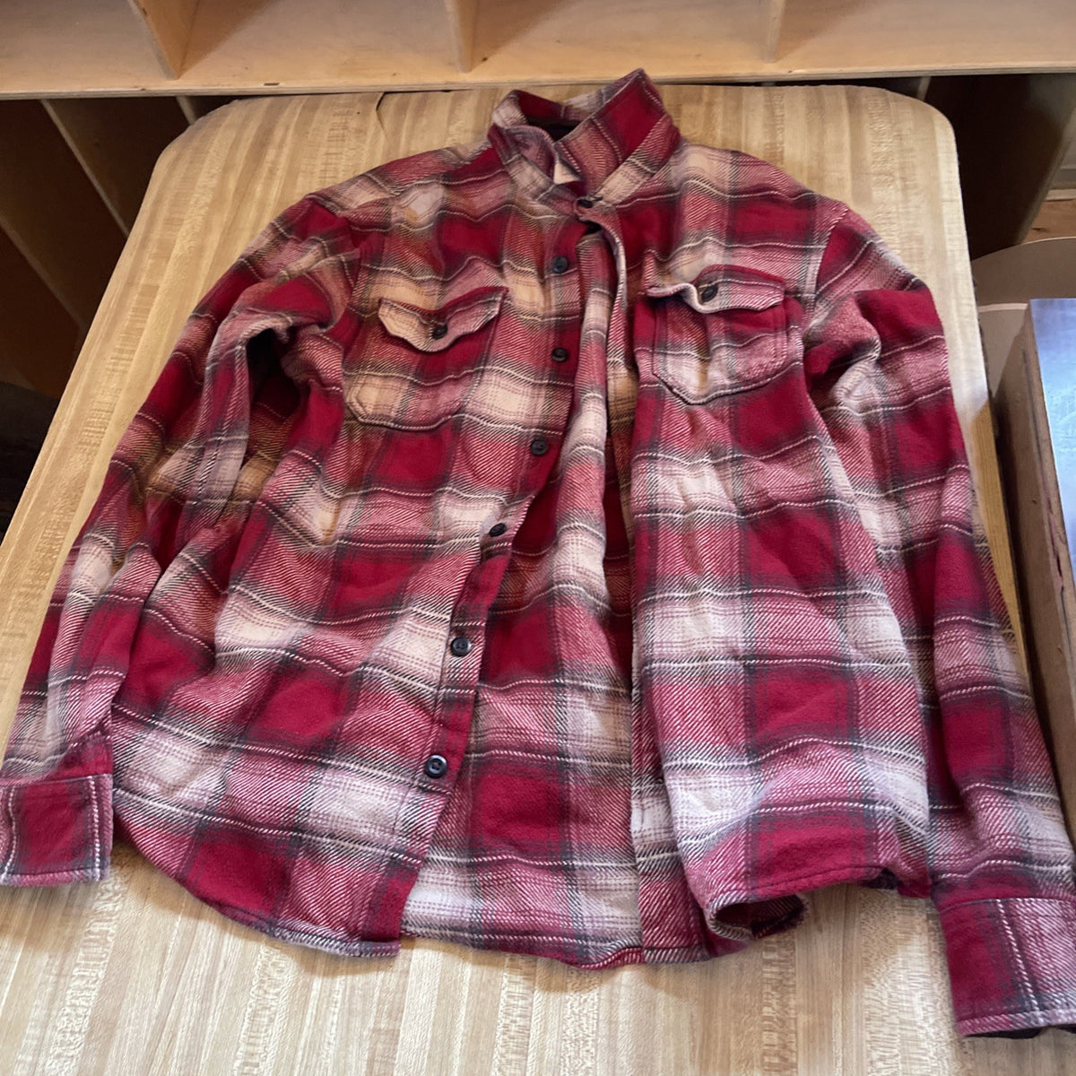 Orvis Heavyweight Flannel Shacket Large 