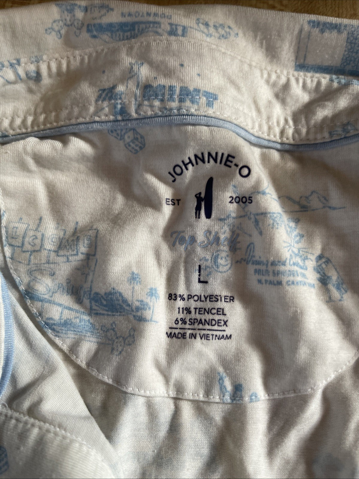 johnnie o top shelf polo Large 