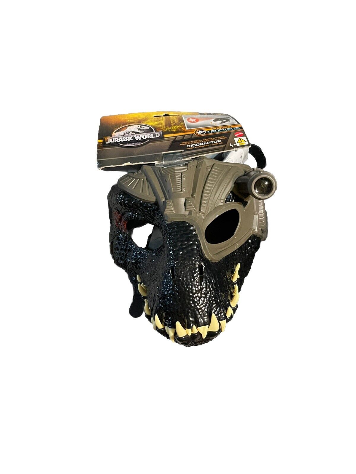 Jurassic World - Indoraptor Dinosaur Mask - Mattel- Tracking Light &Sound