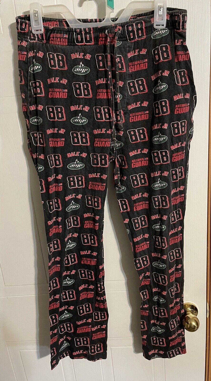 NASCAR Dale Jr Pajama Pants Medium 
