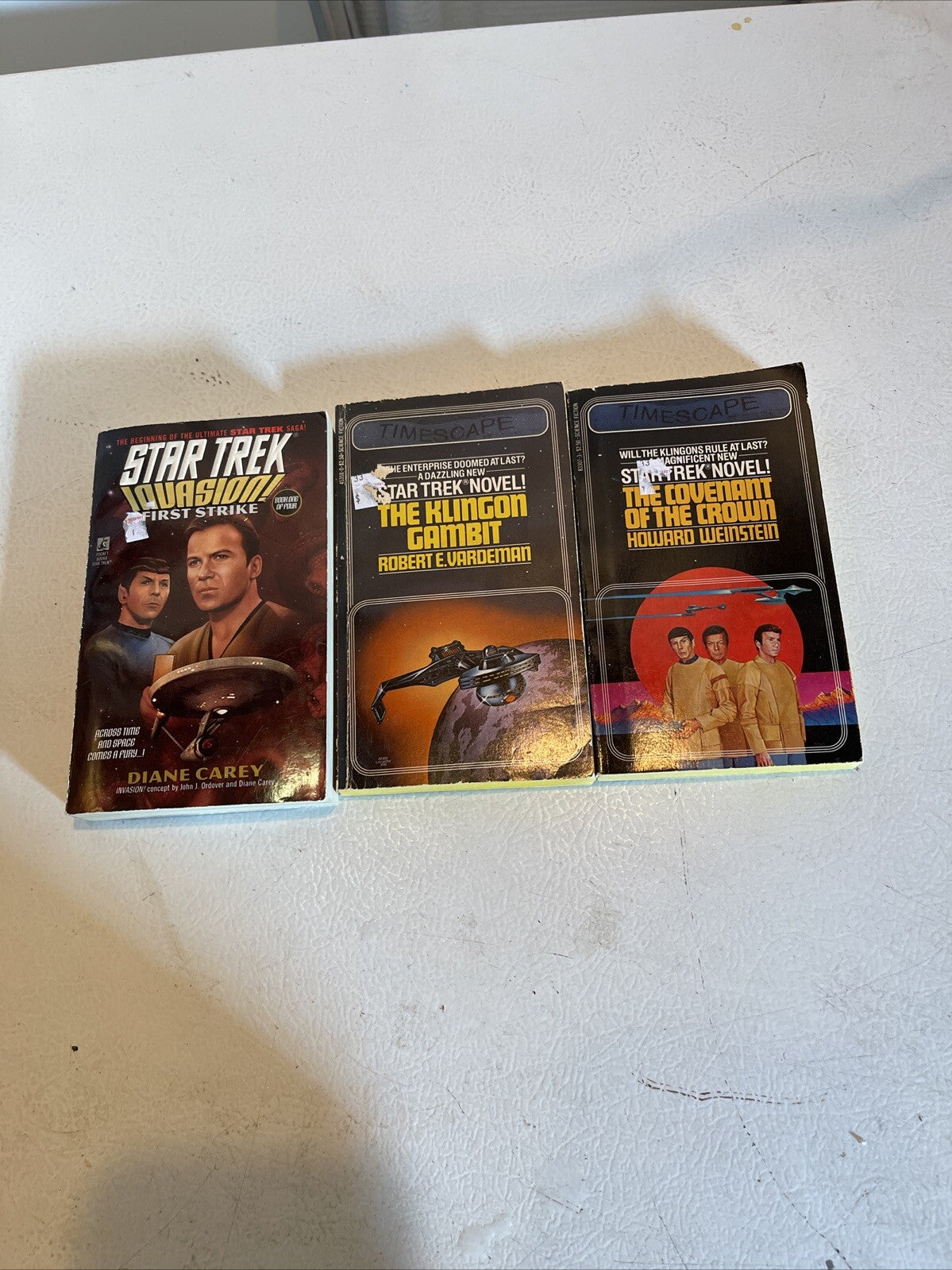 Massive Star Trek Book Lot