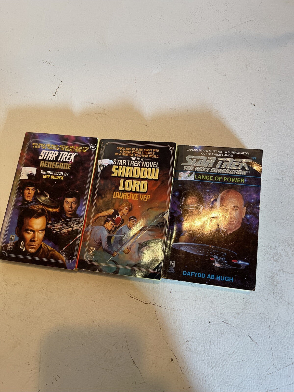 Massive Star Trek Book Lot