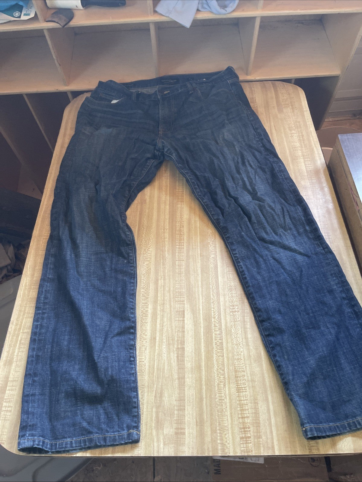 lucky brand 329 classic straight jeans 36/32