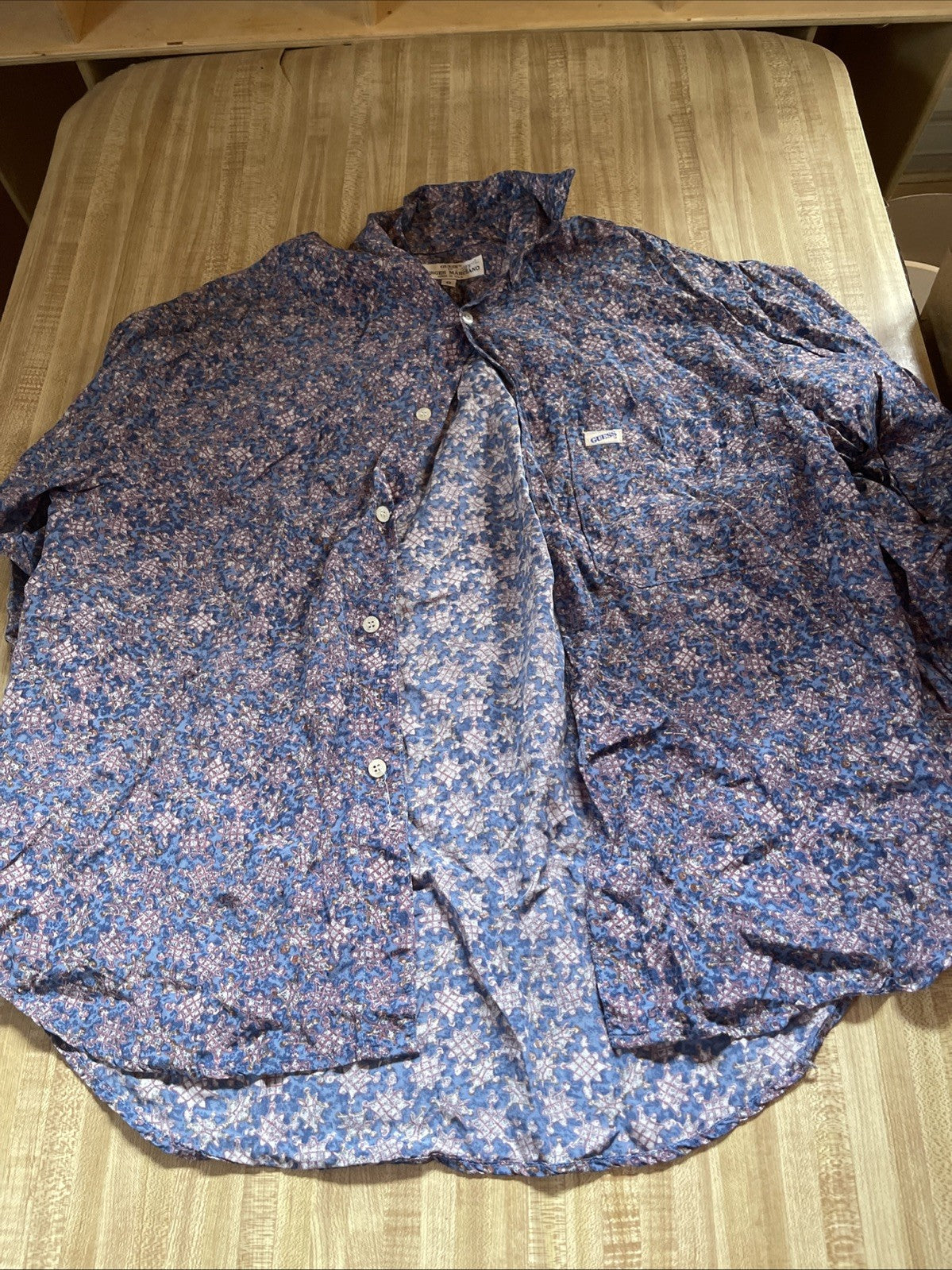 vintage guess georges marciano shirt Made In USA 0