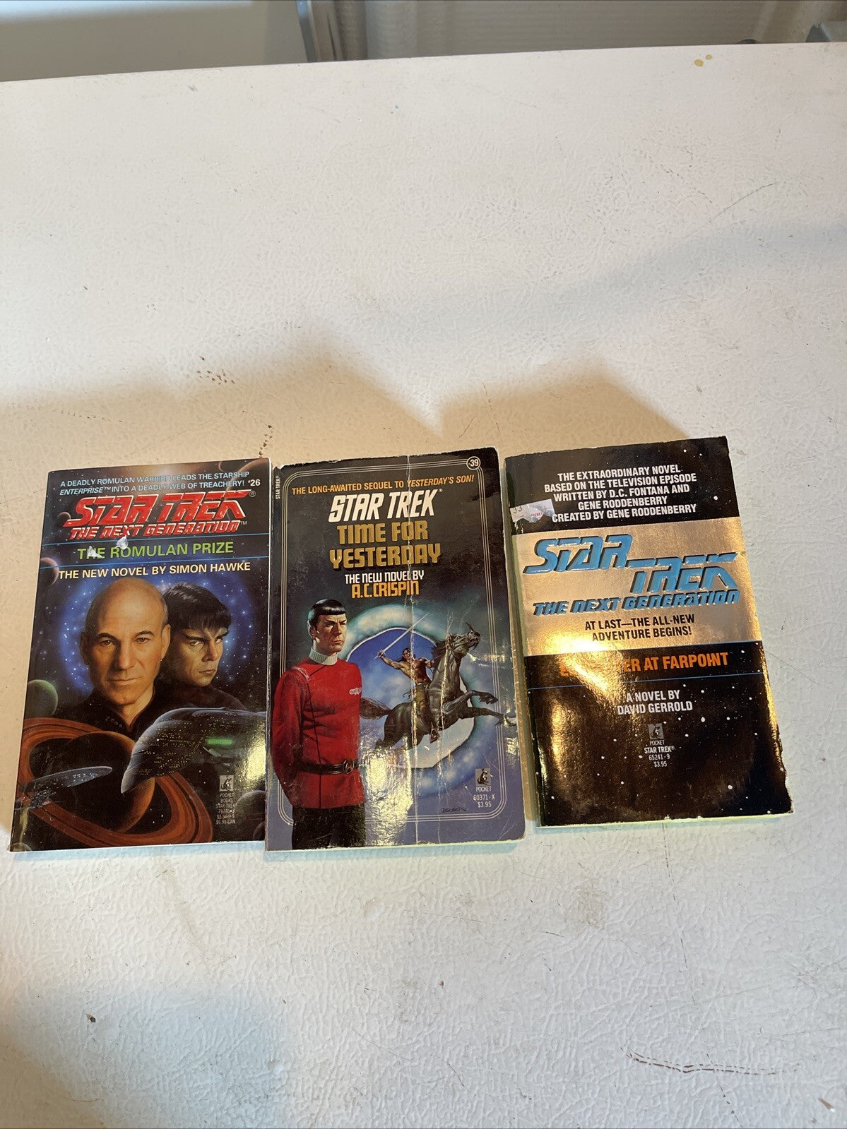 Massive Star Trek Book Lot