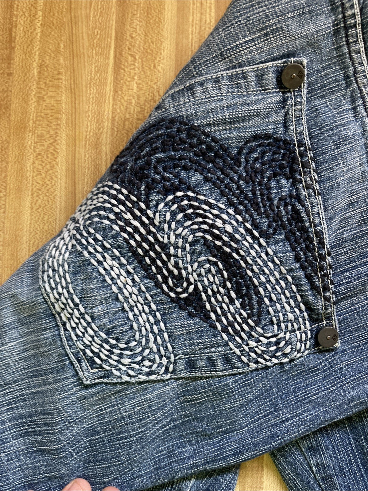 Enyce Jeans 38/34 Baggy Wide Leg Y2K Hiphop Streetwear 