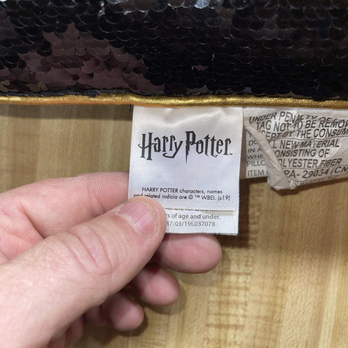 harry potter throw pillow