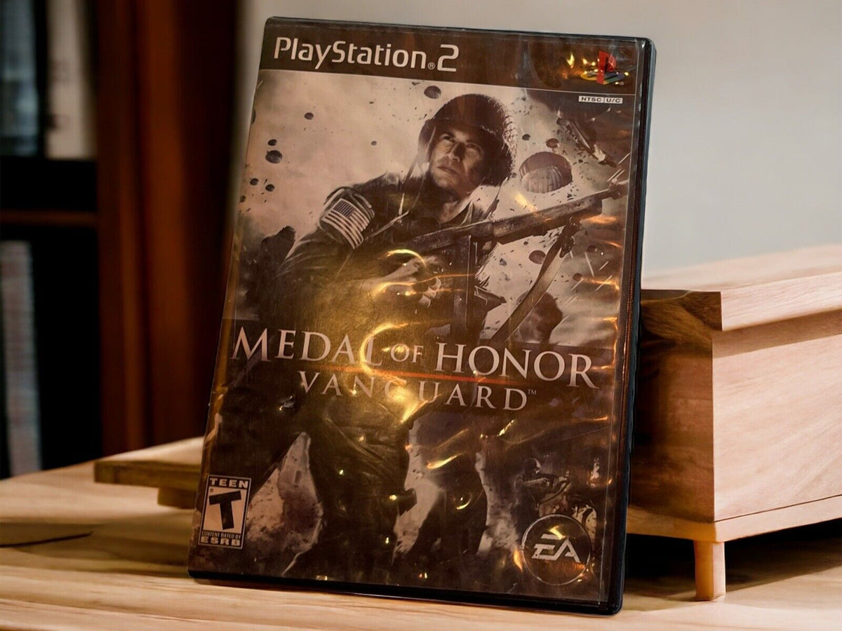 Medal of Honor: Vanguard (Sony PlayStation 2, 2007) No Manual