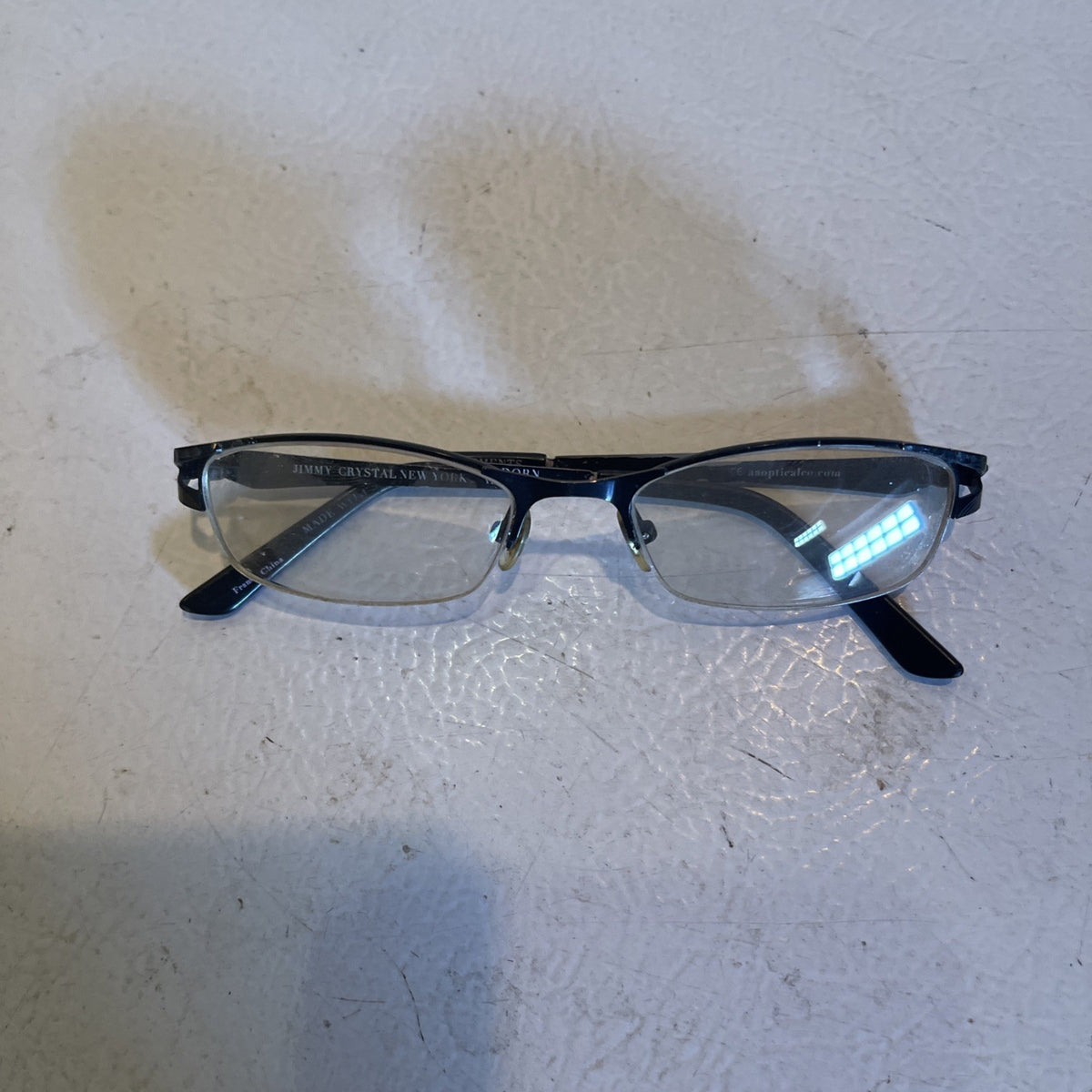 jimmy crystal eyeglass frames