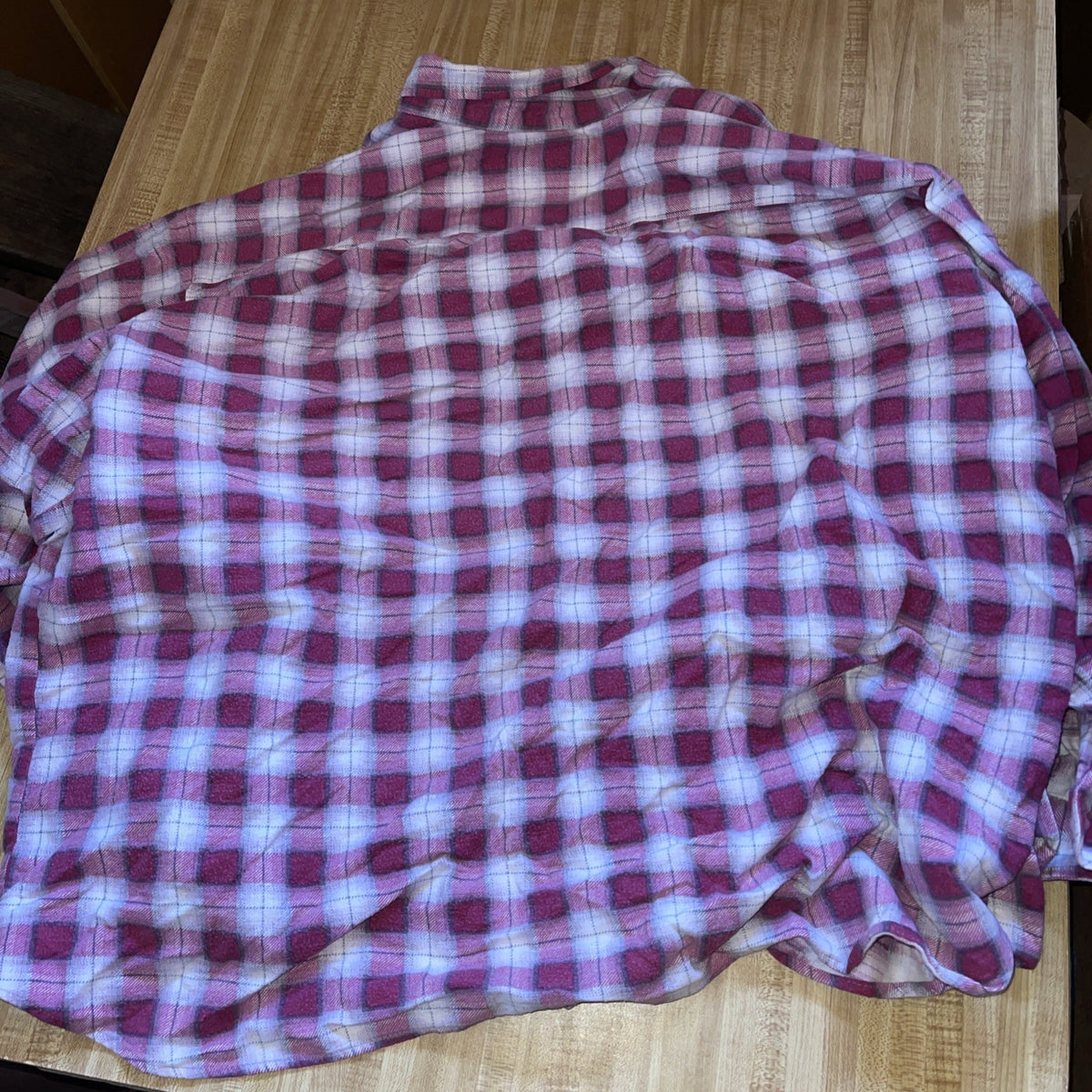 saugatuck flannel shirt 3X