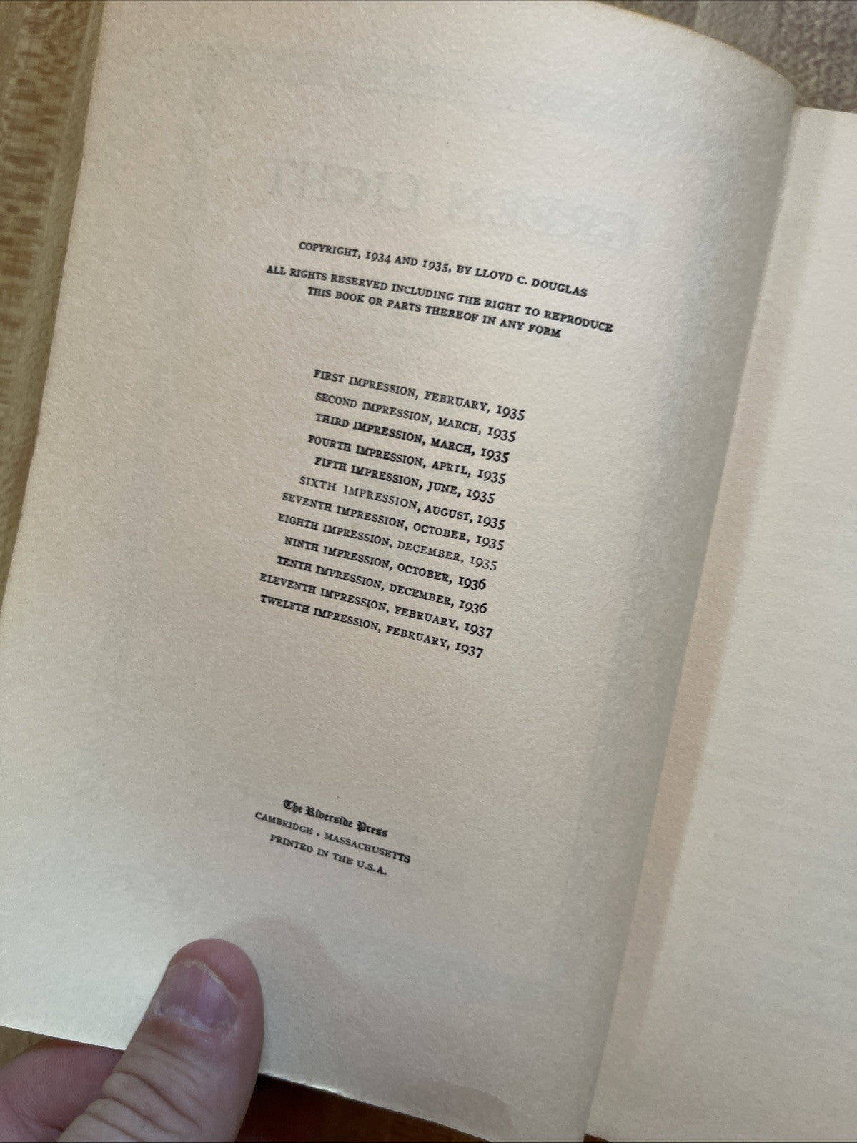 Green Light Hardcover 