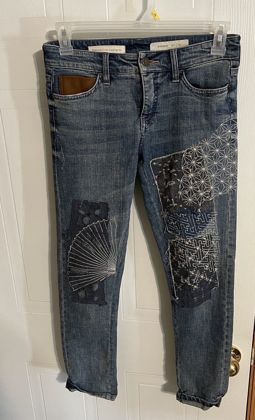 pilcro and the letterpress hyphen jeans Size 25