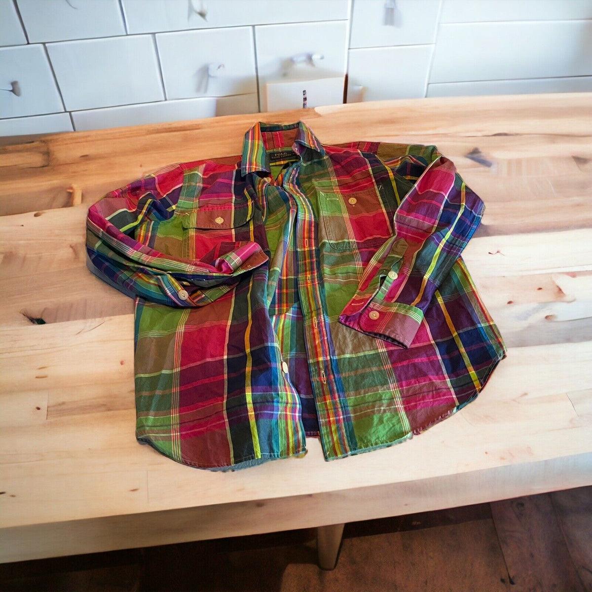 Polo Ralph Lauren Color block Patchwork Shirt SP