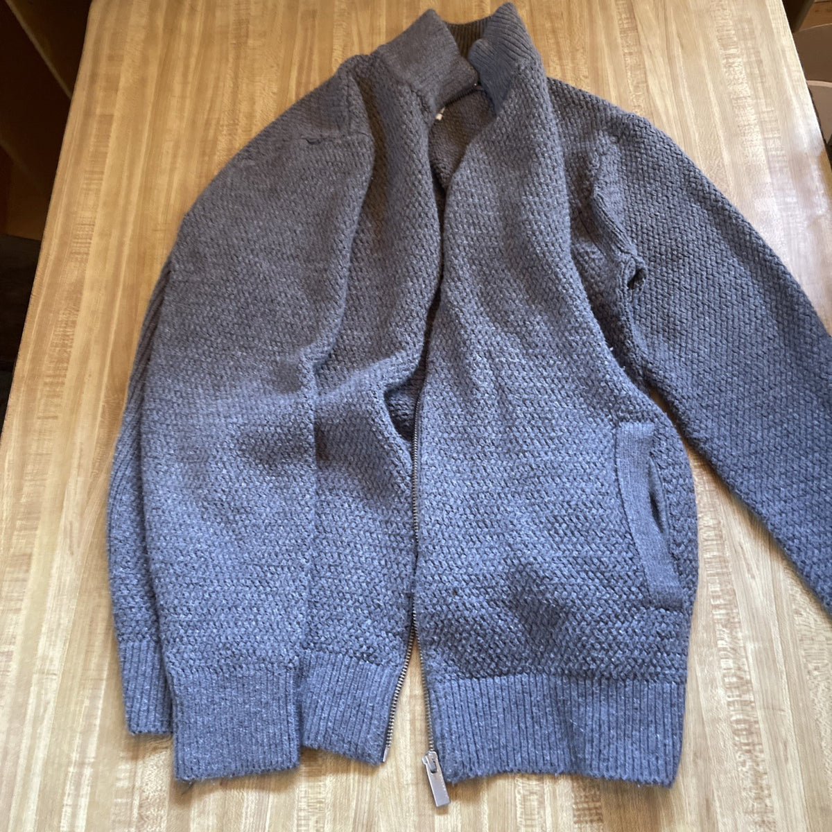 7 Diamonds Full Zip Sweater Medium 