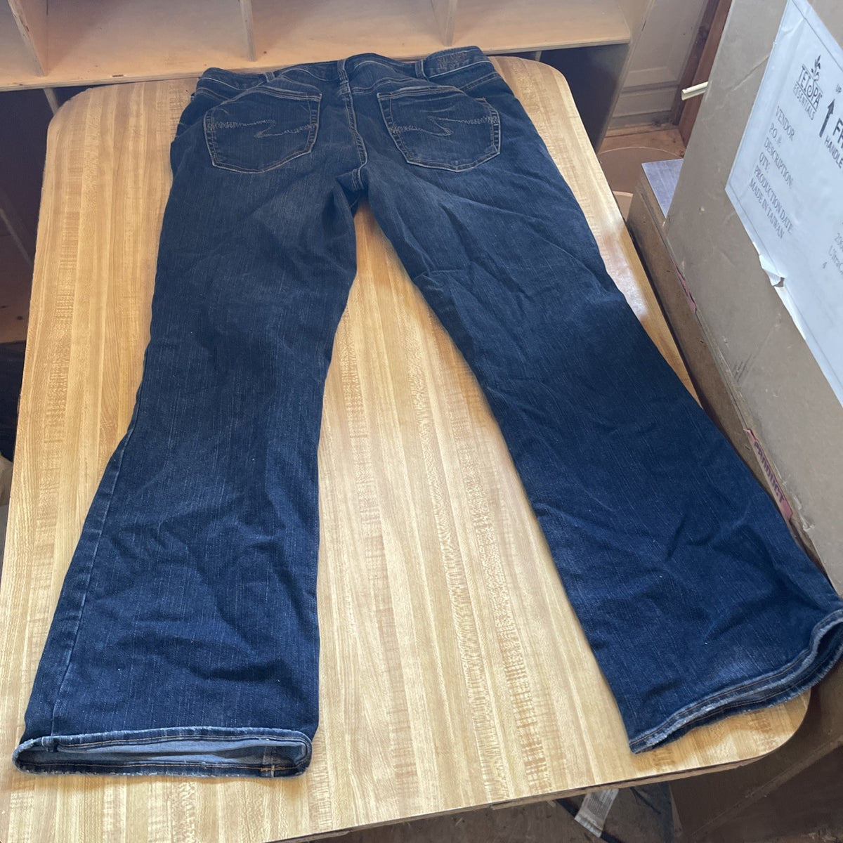 silver aiko bootcut jeans 34/31