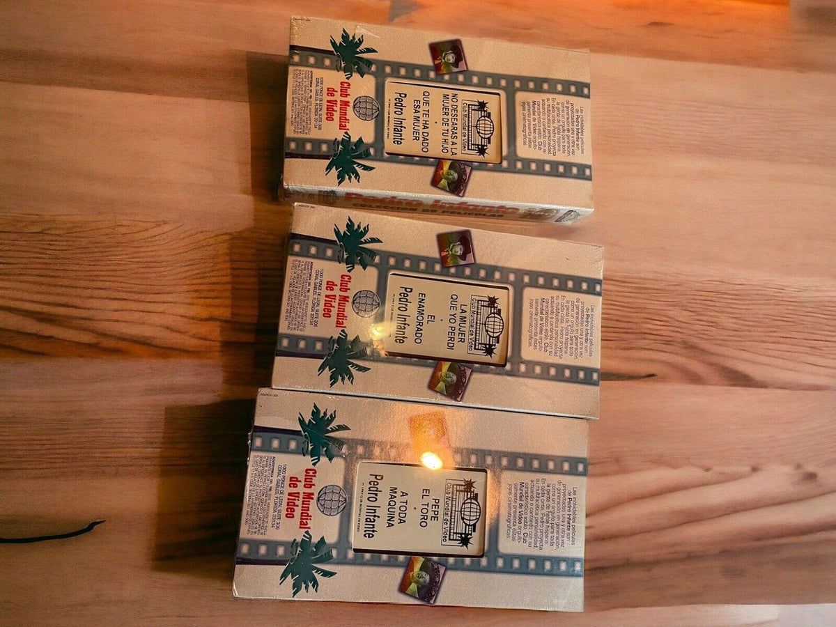 Pedro Infante VHS Lot