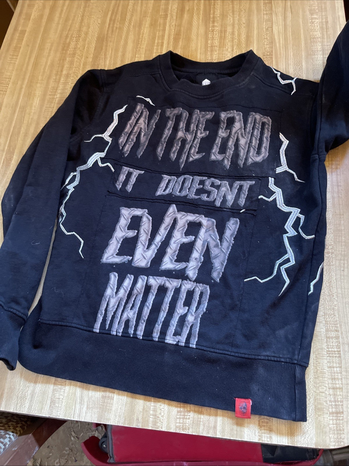 Industrial Indigo Sweatshirt Small 