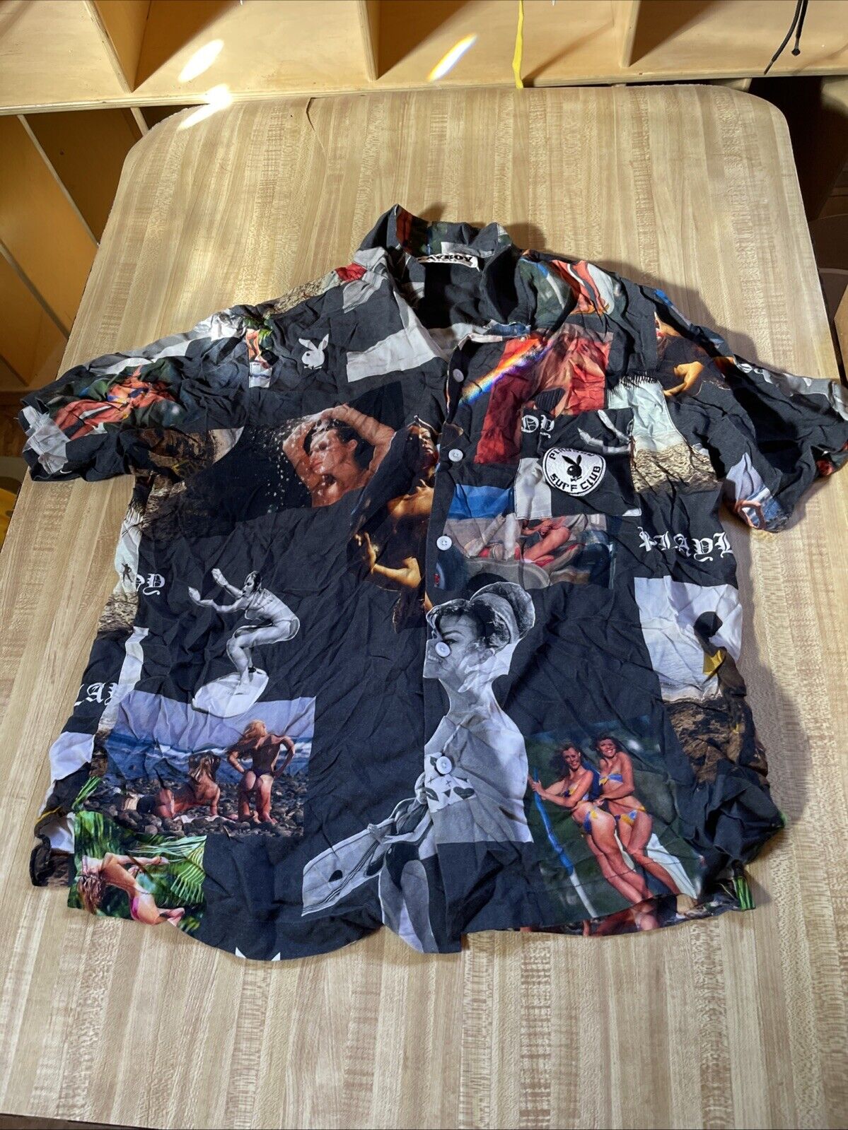 Playboy By Pacsun Shirt Medium 