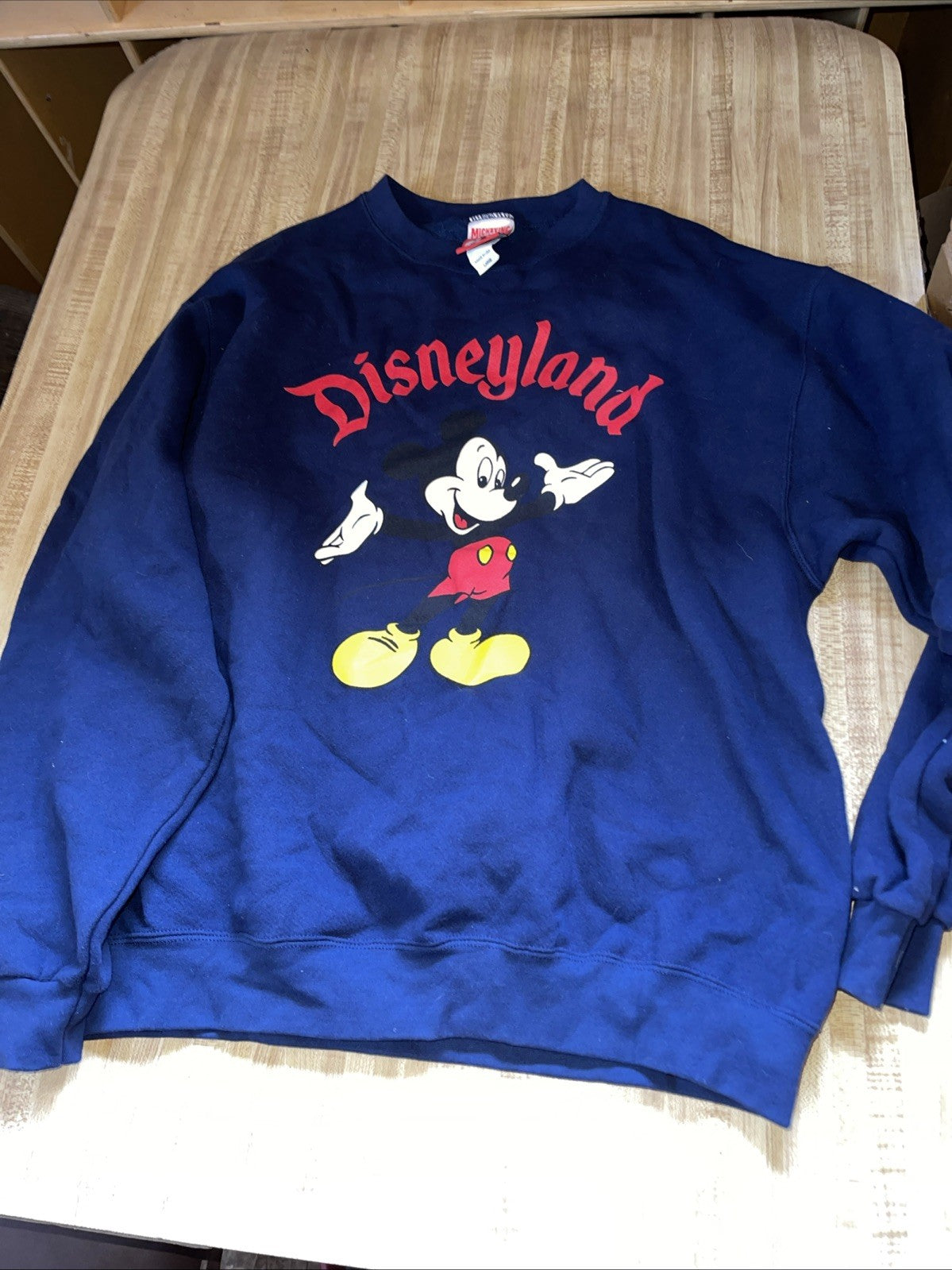 Vintage Mickey Inc Sweatshirt Large 