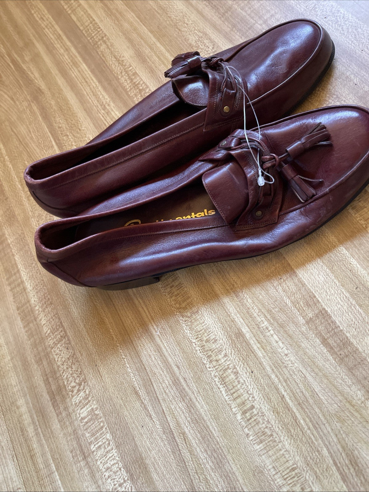 Bally Continentals Switzerland Dress Shoes 8 Deadstock 