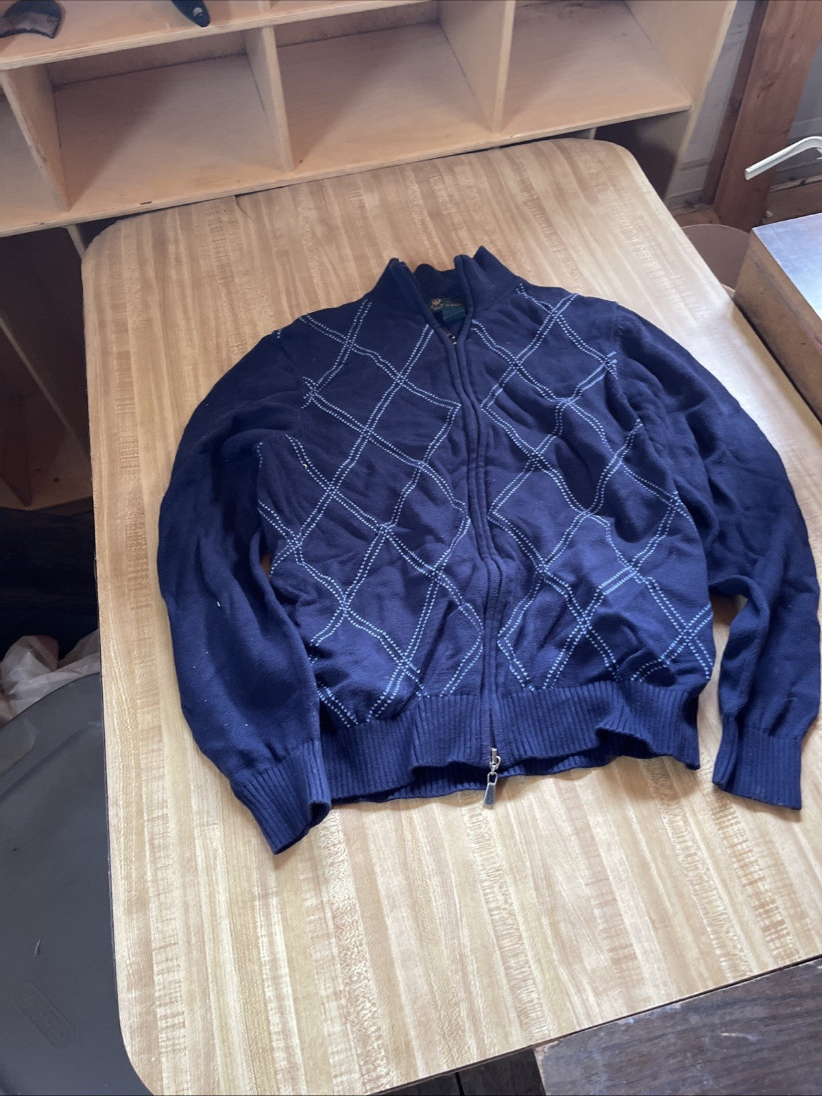 Brooks Brothers ST Andrews Links Full Zip Medium