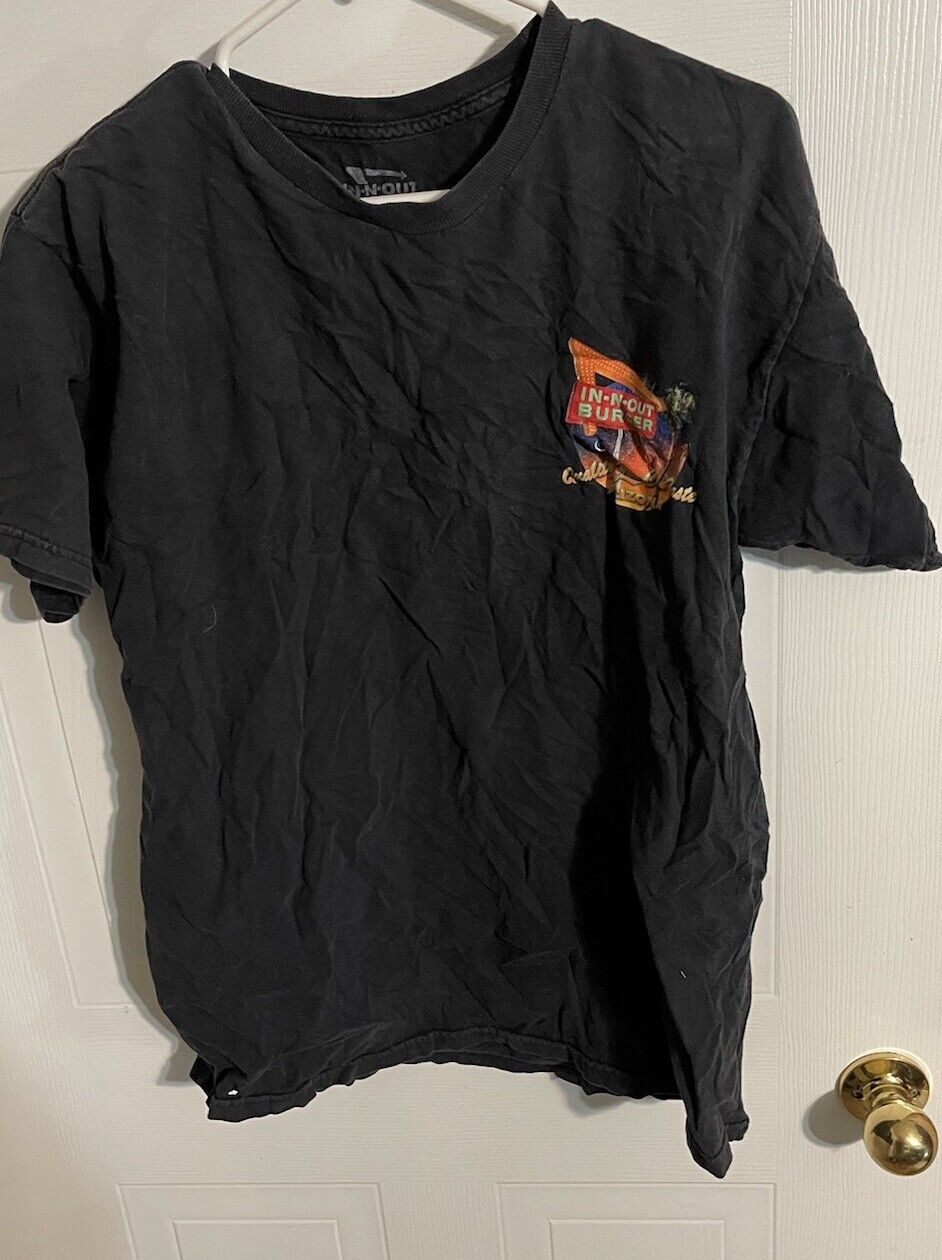 In N Out Burger T Shirt Large 