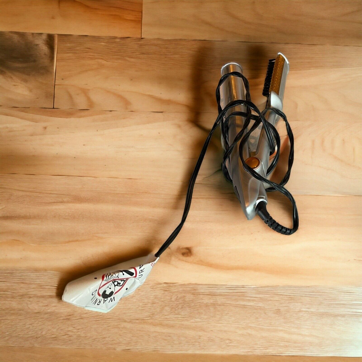 InStyler Rotating Hot Iron - Silver- Works Great