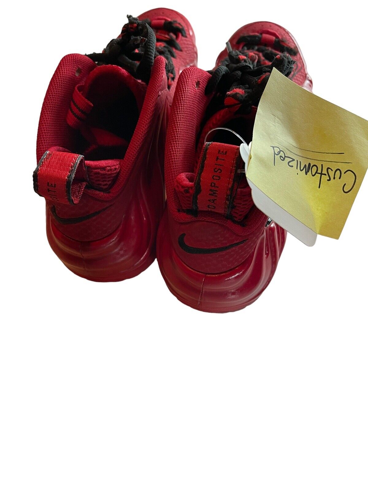 Nike Air Foamposite Pro Red October Custom Friday The 13th 10.5