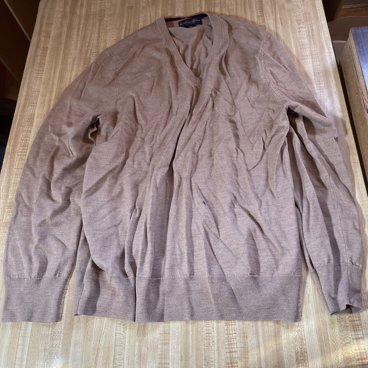 brooks brothers italian yarn sweater XL